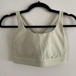 Lululemon yellow Energy bra, size 6